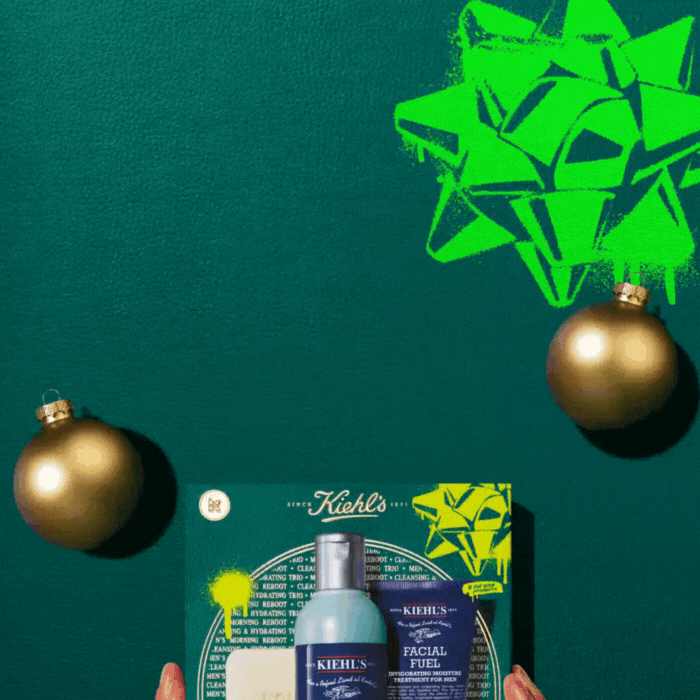 Set Kiehl’s Facial Fuel pentru bărbați